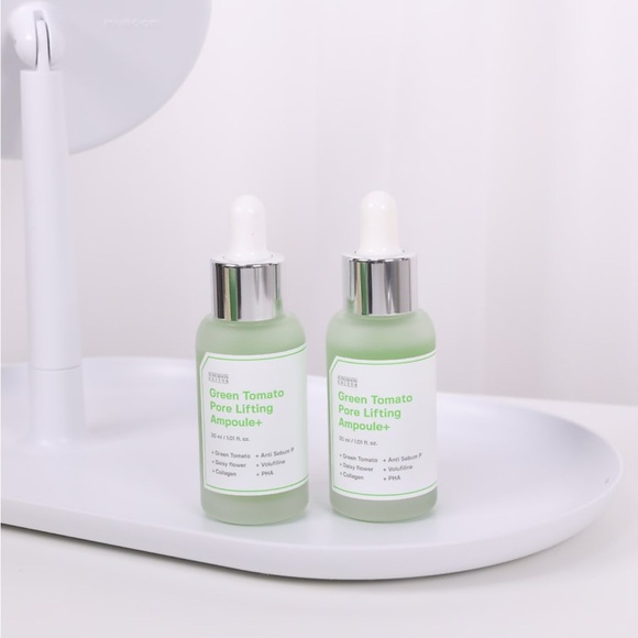 Sungboon Editor Green Tomato Pore Lifting Ampoule Plus Set (2 Bottles) - Picture 1 of 8